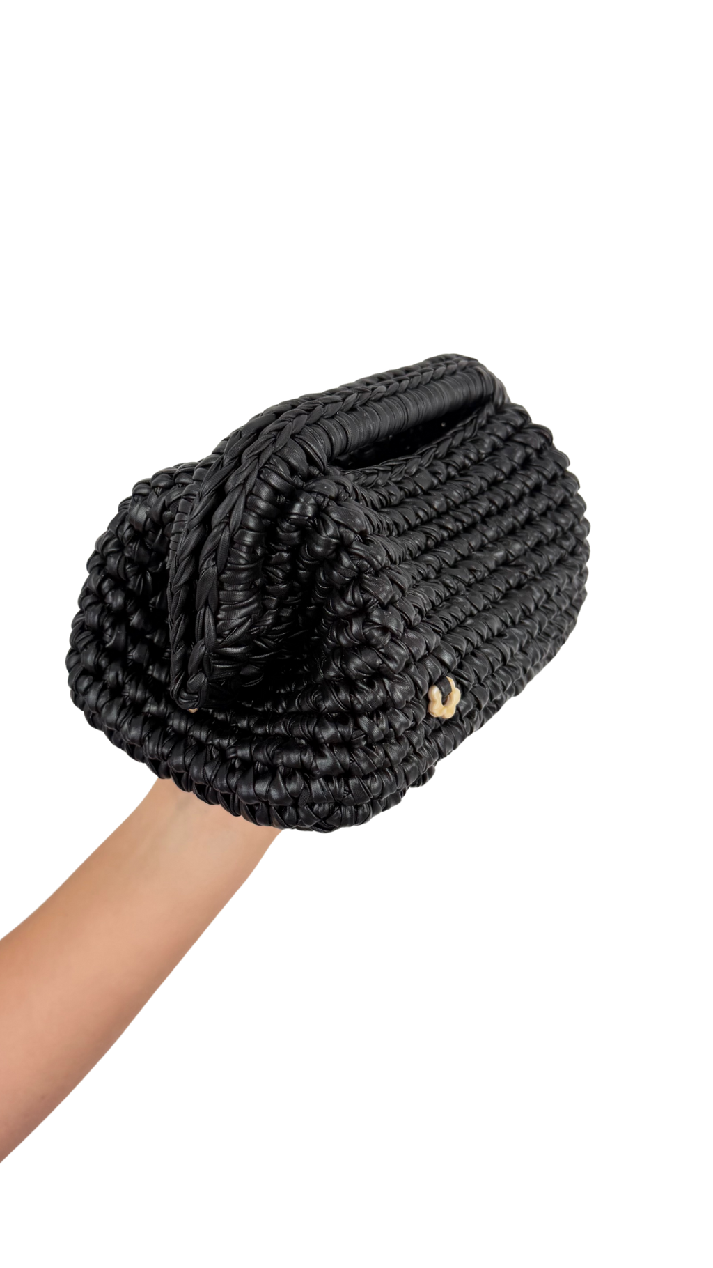 Black Clutch | Faux Leather