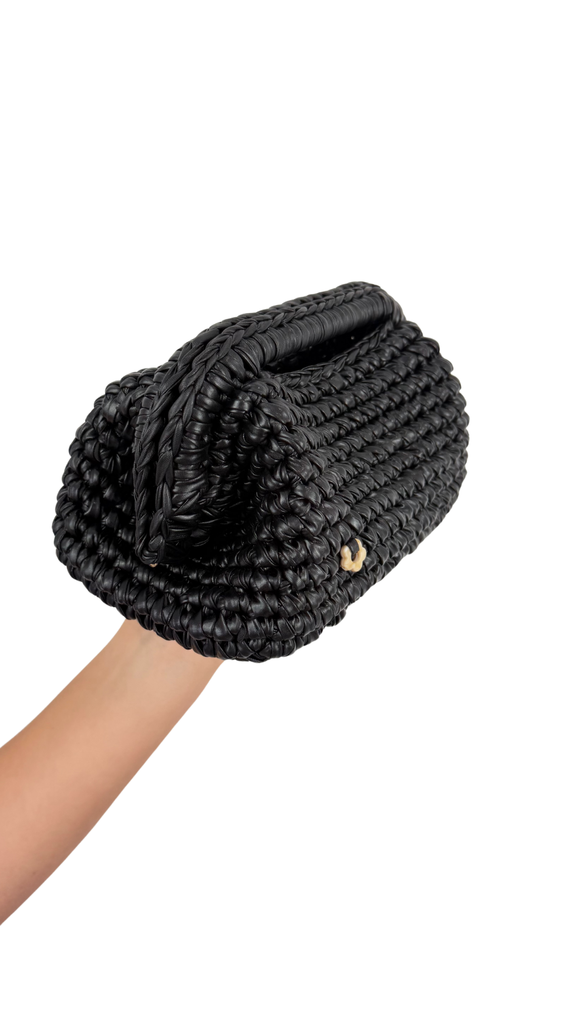 Black Clutch | Faux Leather