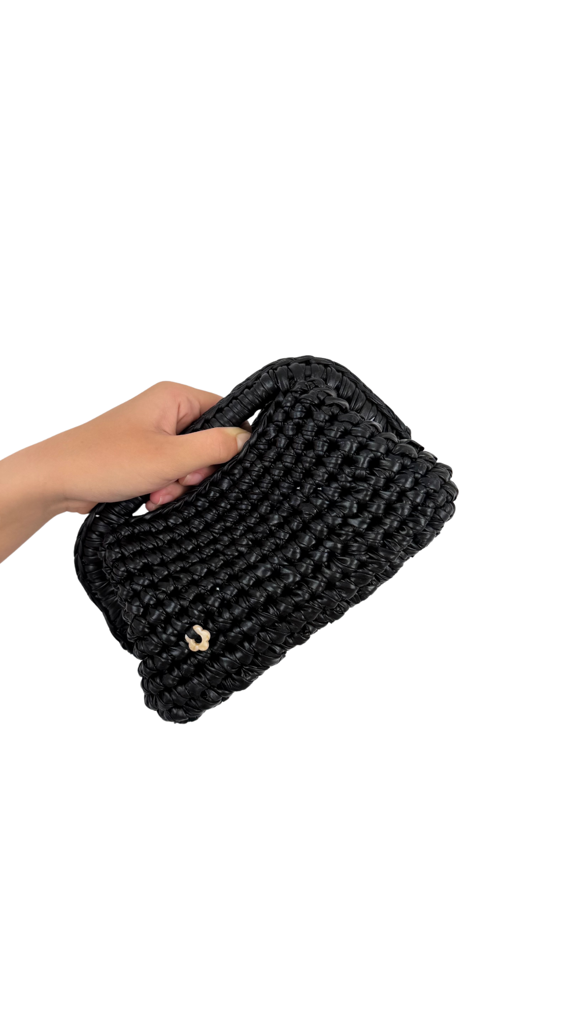 Black Clutch | Faux Leather
