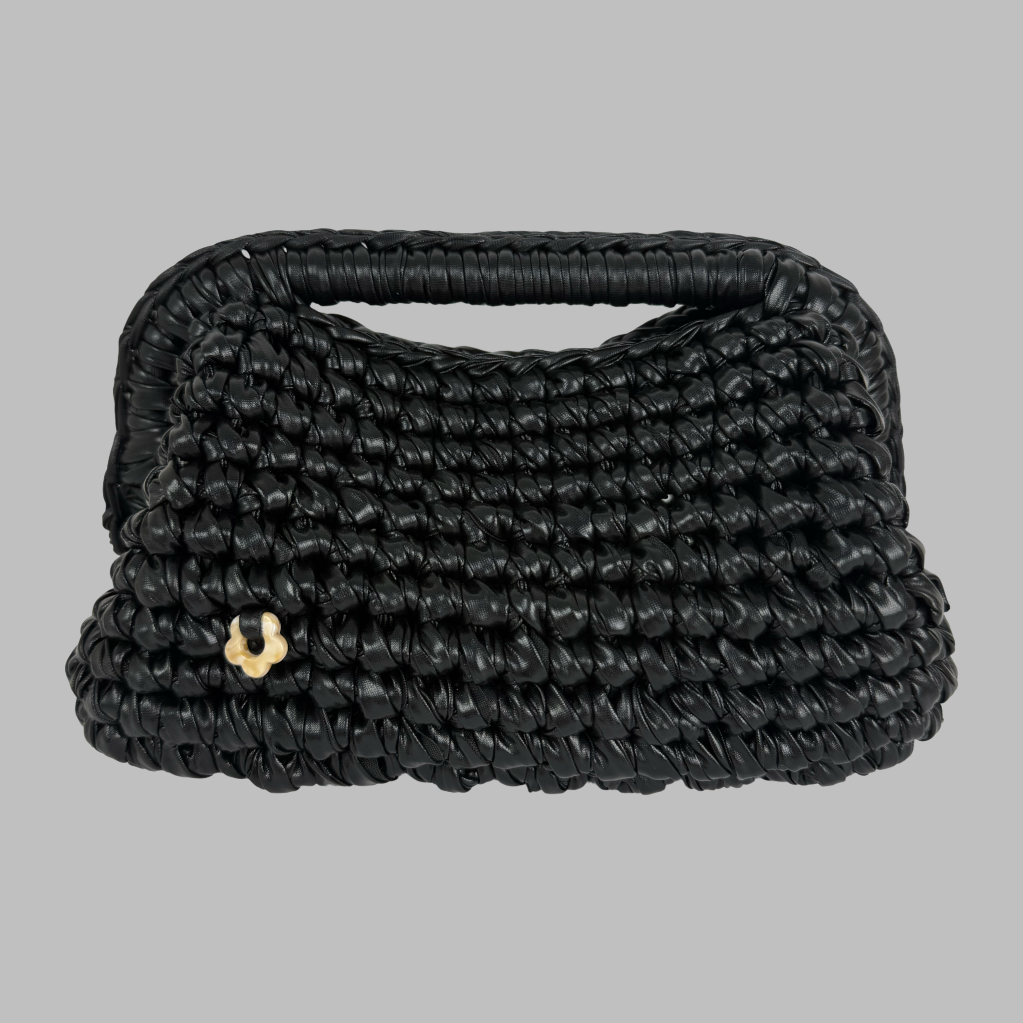 Black Clutch | Faux Leather