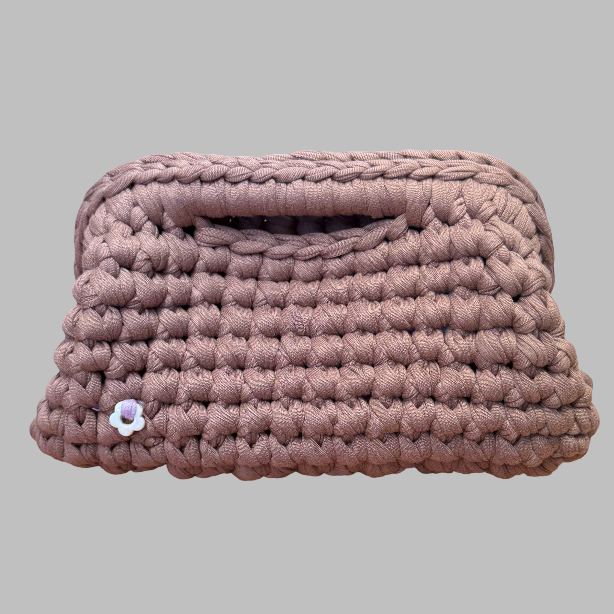 Nude Clutch | T-shirt Yarn Collection